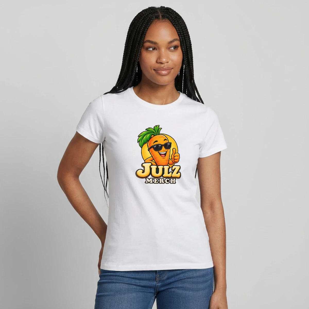 Women's T-shirt featuring Julz Merch – Cool Carrot