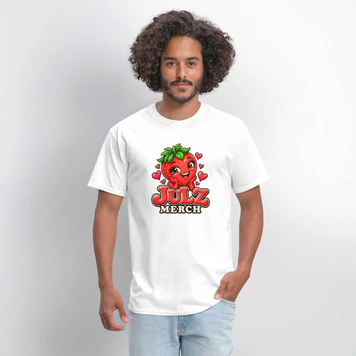 Men's T-Shirt featuring Julz Merch Berry – Cute Strawberry