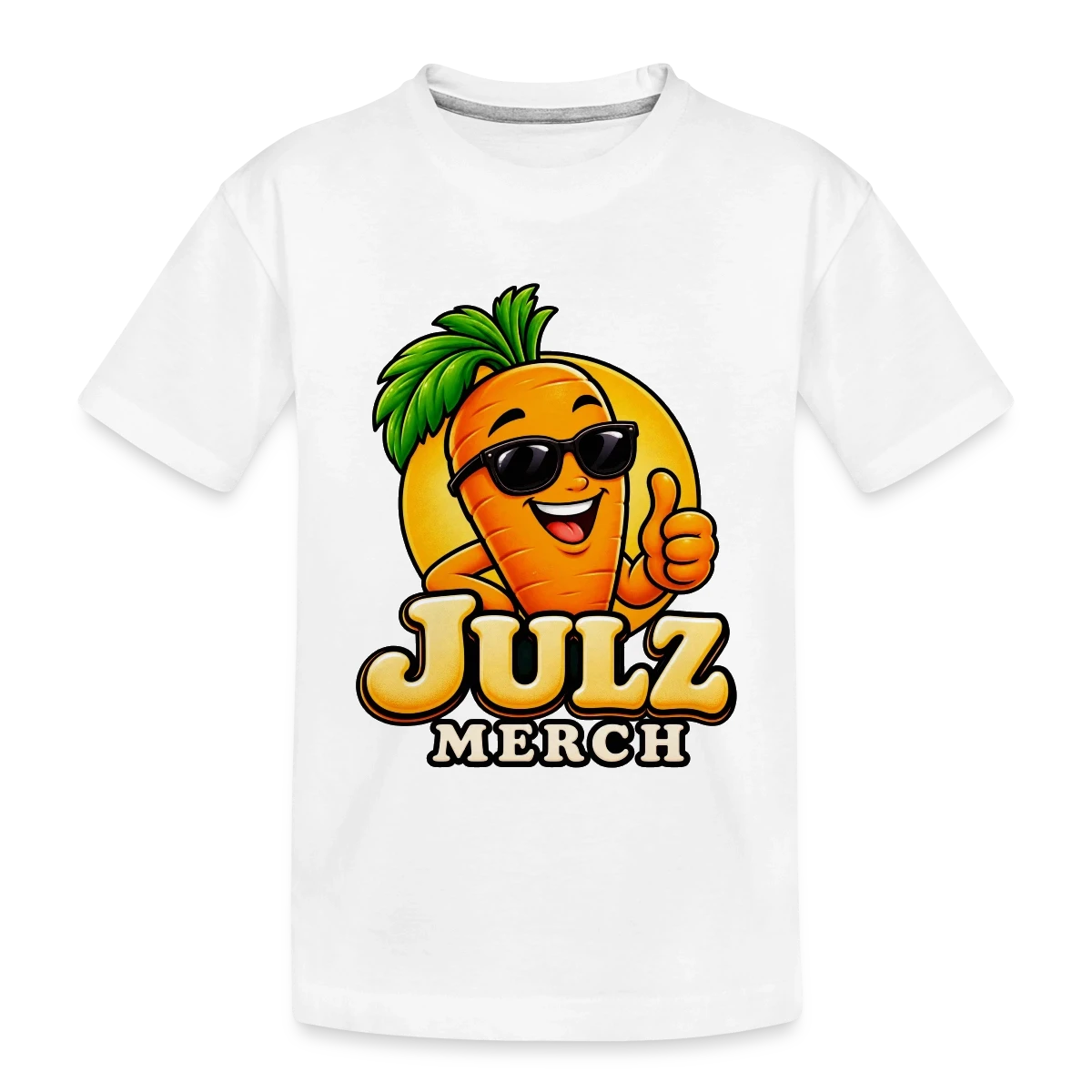 Toddler Premium Organic T-Shirt featuring Julz Merch - Cool Carrot