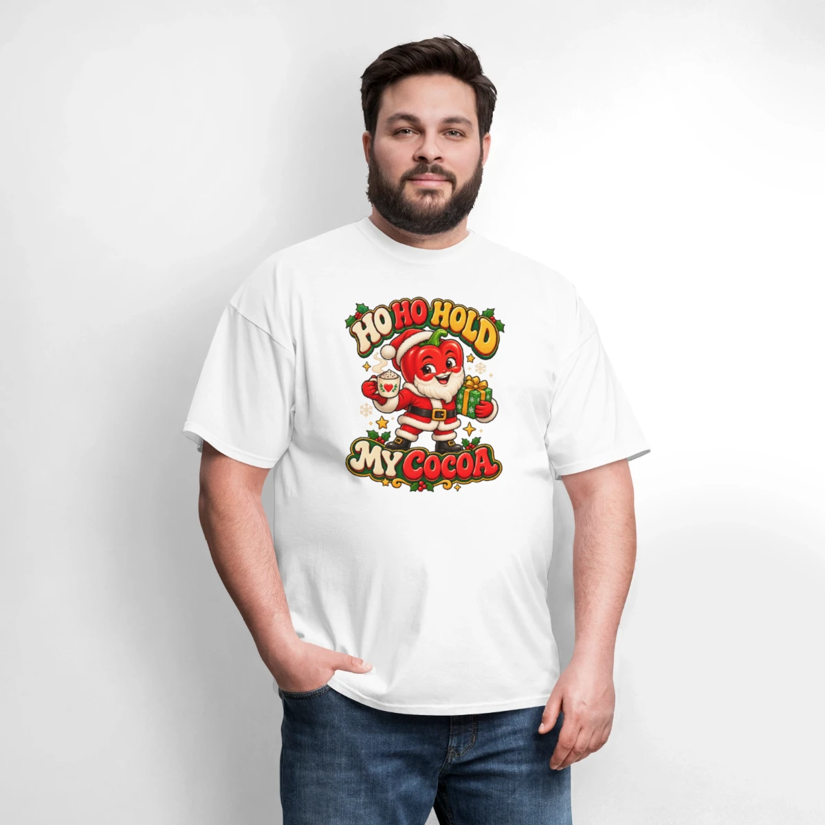 Men's T-Shirt featuring Santa Pepper